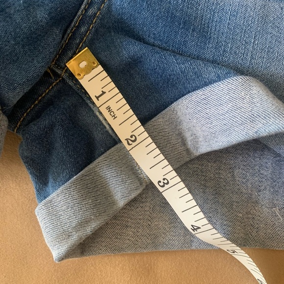 7 for all mankind Womens denim shorts size 25 - Picture 5 of 6
